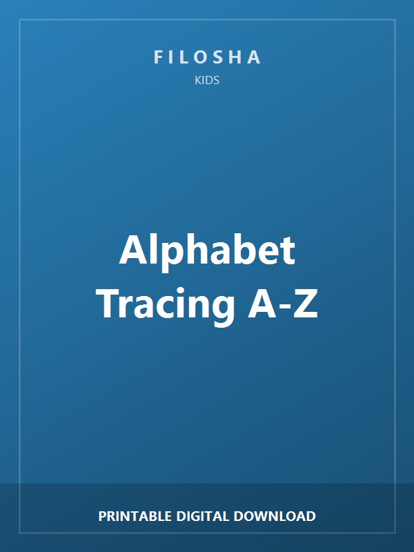 Alphabet Tracing Workbook A&ndash;Z