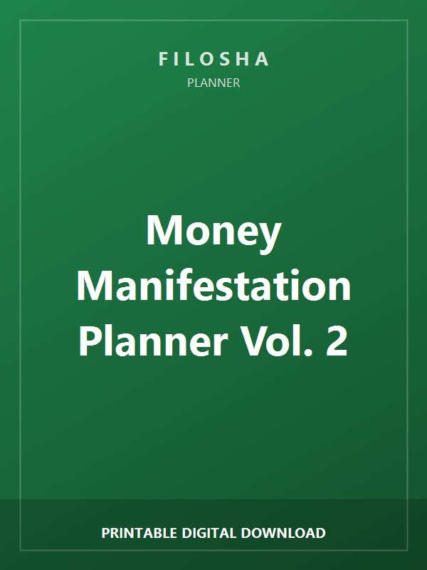 Money Manifestation Planner &ndash; Vol. 2