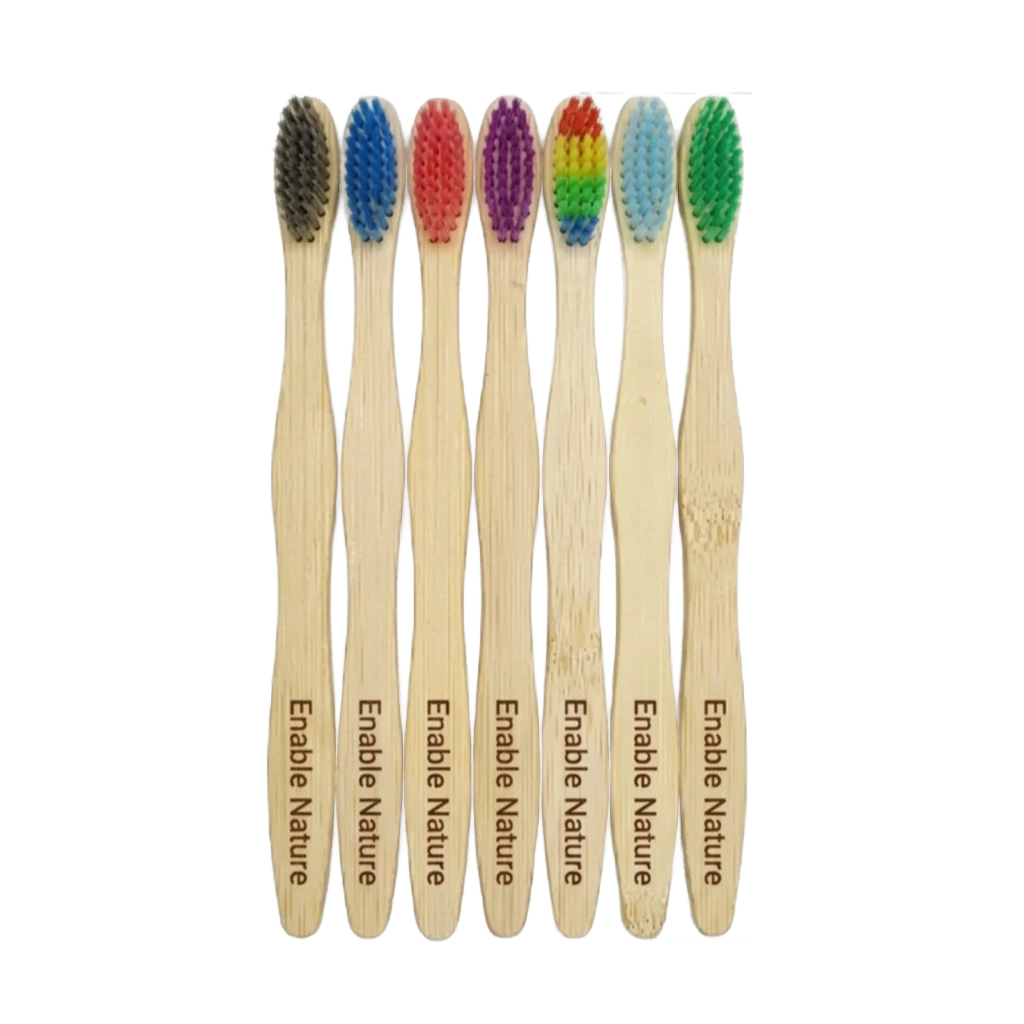 Bamboo S-Curve Toothbrush for Kids