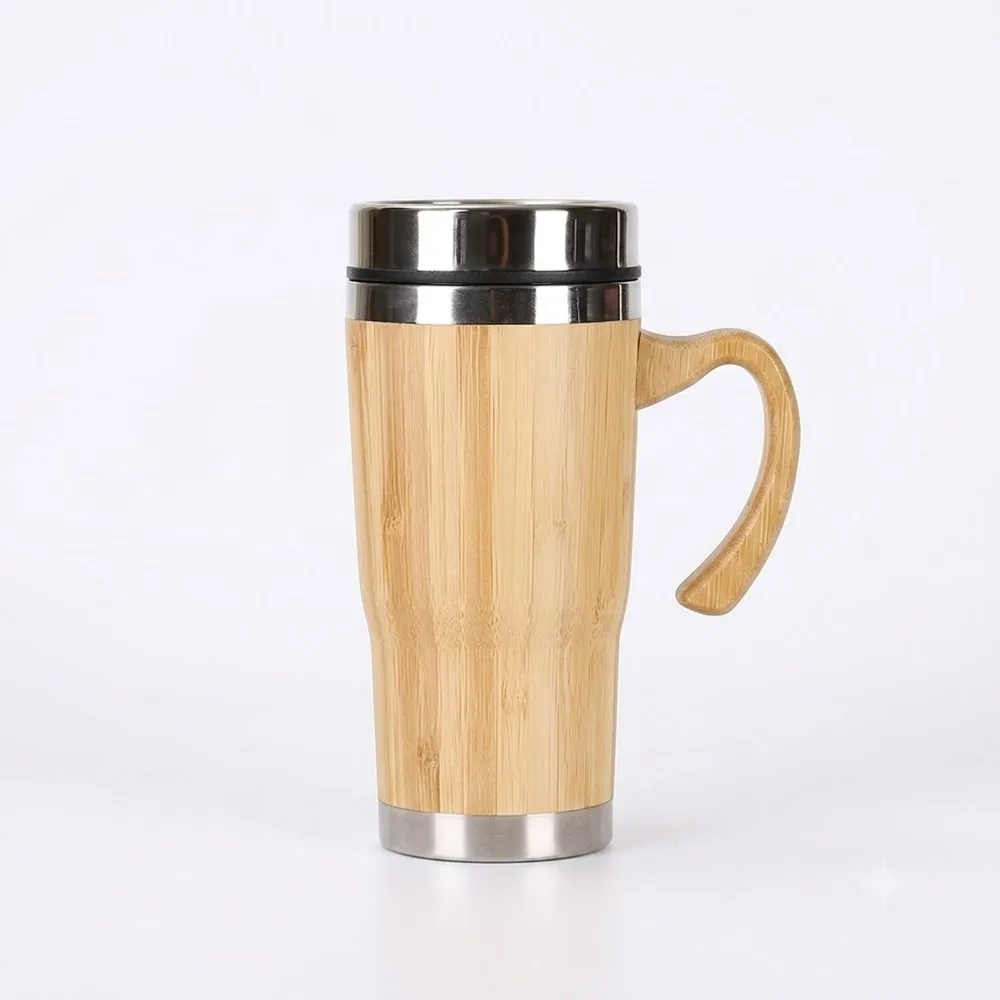 Bamboo Tumbler With Handle - Filosha Exports B2B Sourcing