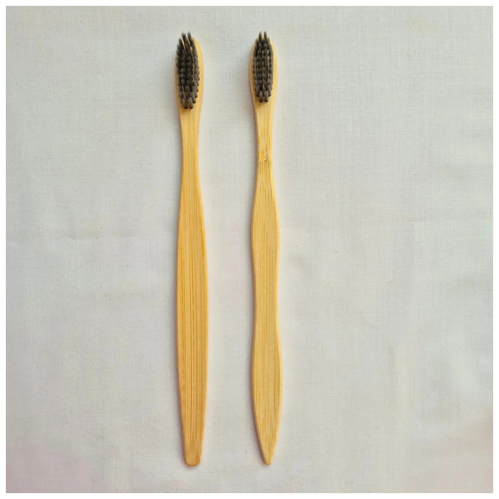 Charcoal Infused Bamboo Toothbrush