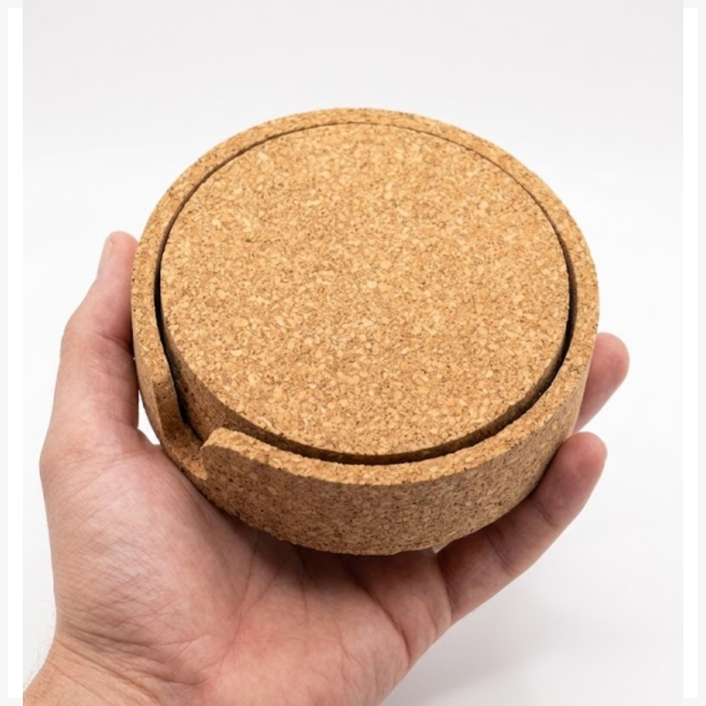 Cork Coaster Set