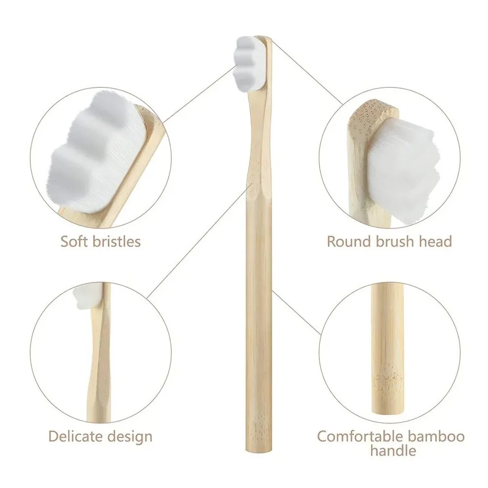 Nano Bristles Bamboo Toothbrush - Filosha Exports B2B Sourcing