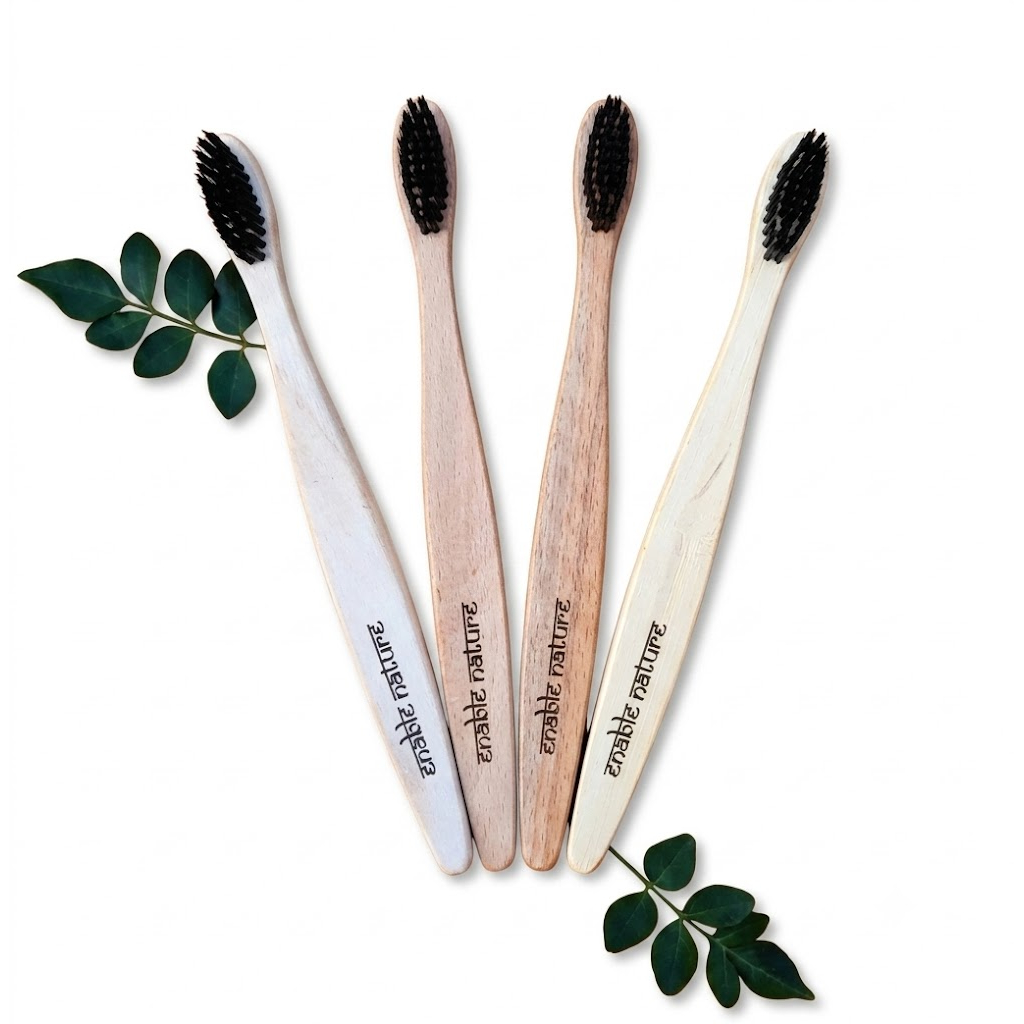 Neem Wood C-Curve Toothbrush