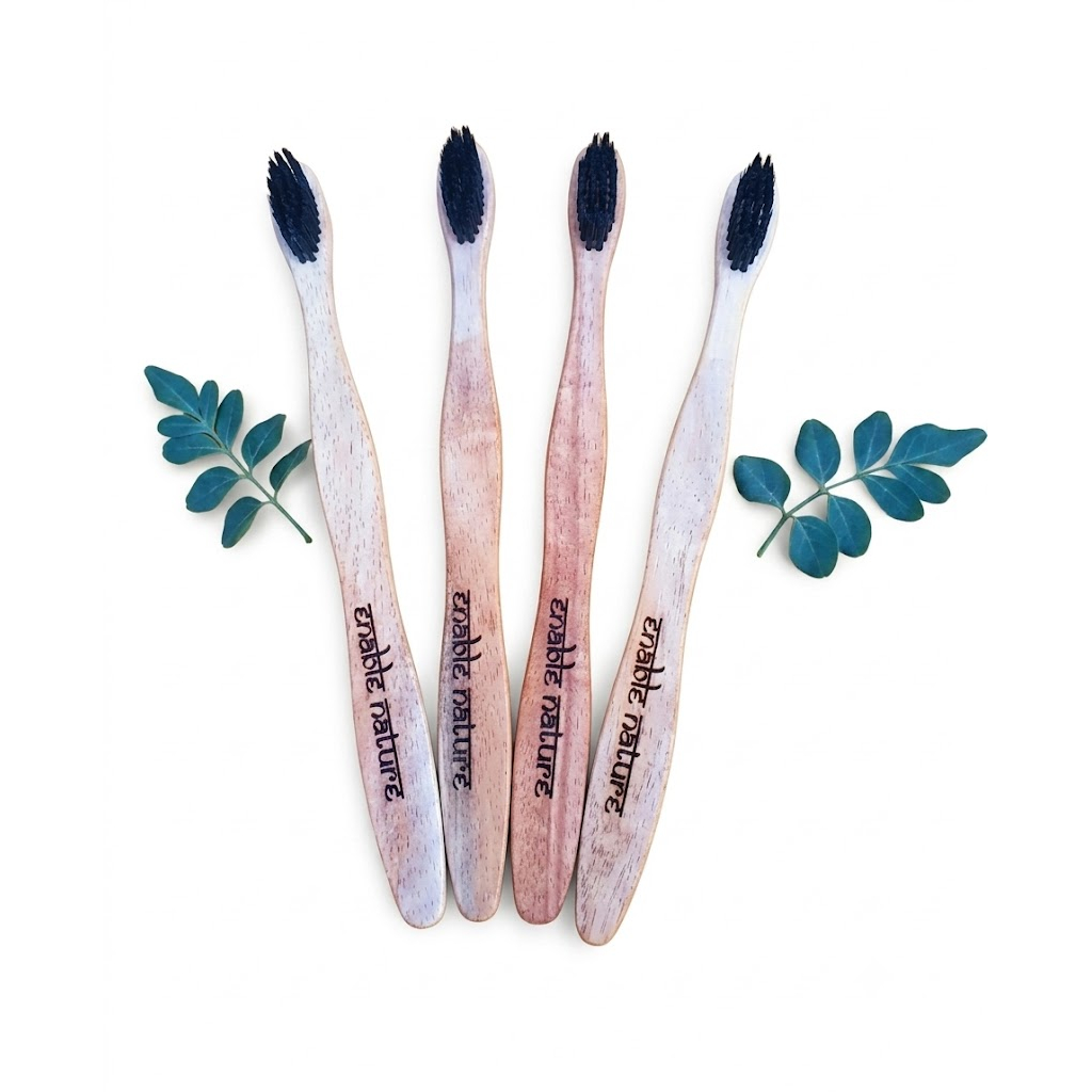 Neem Wood S-Curve Toothbrush