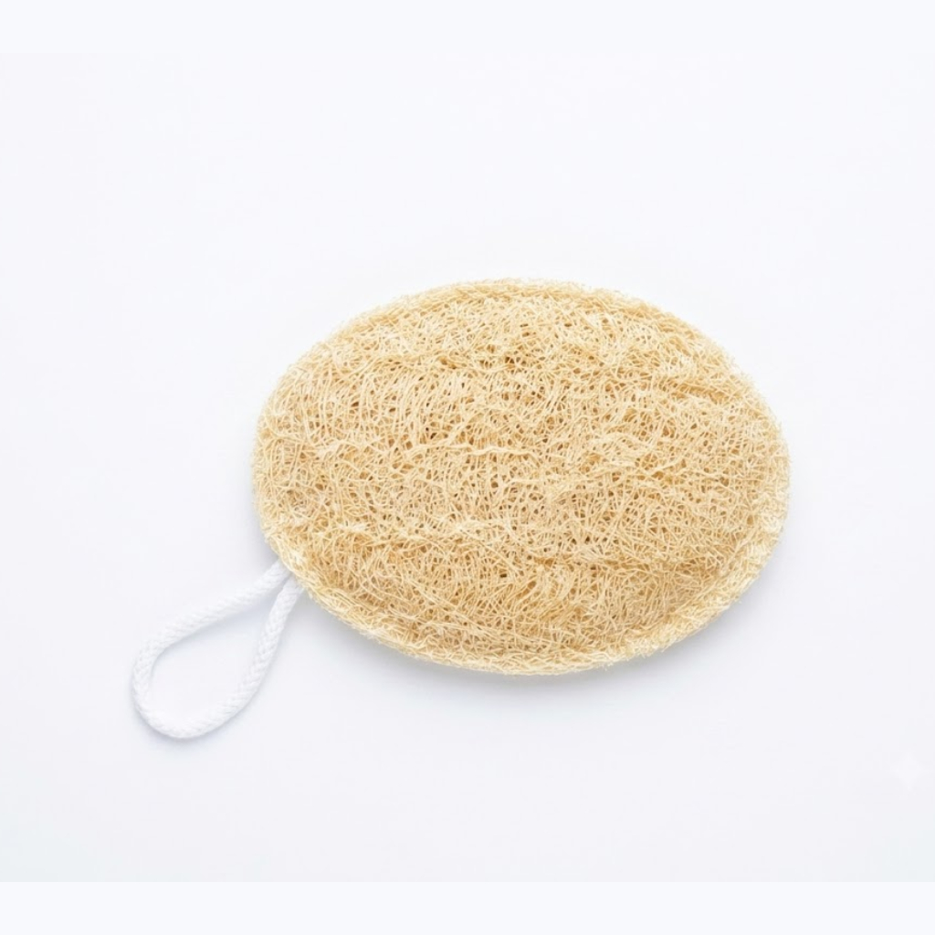 Oval Shape Natural Loofah