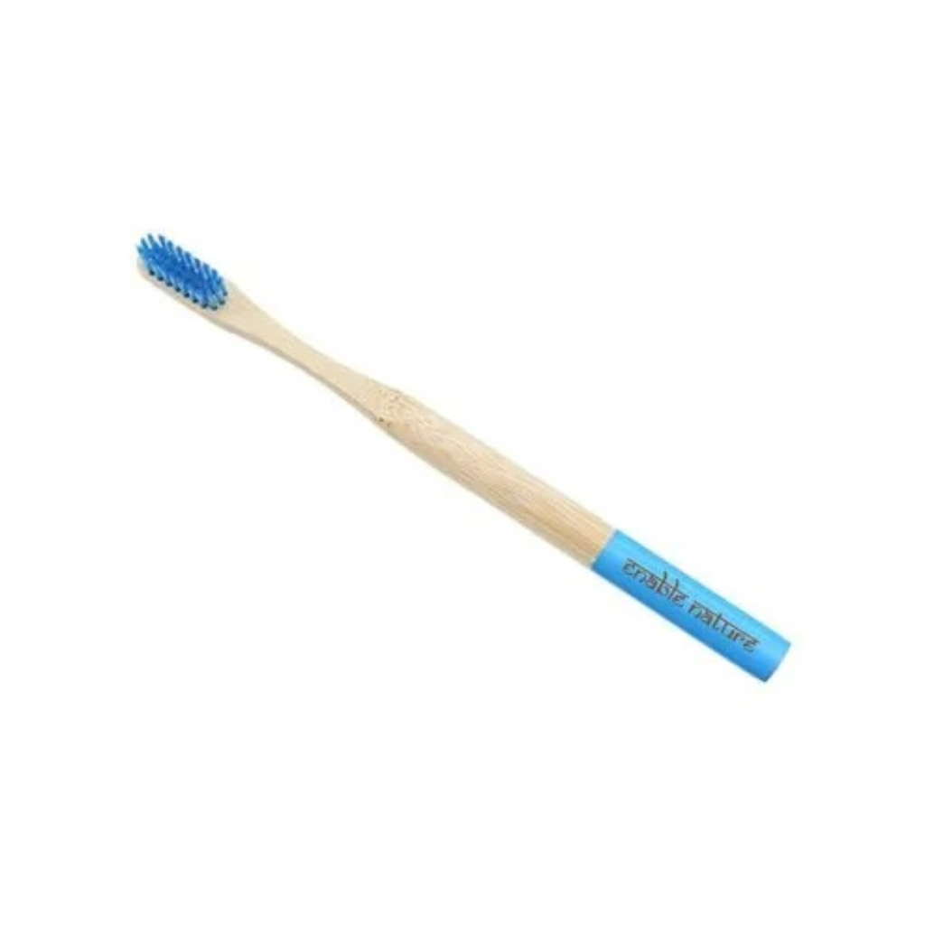 Round Bottom Handle Bamboo Toothbrush