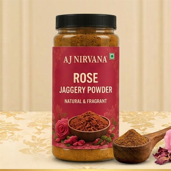 Rose Jaggery Powder